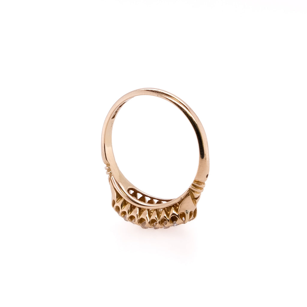 18k Ruby & Diamond Ring