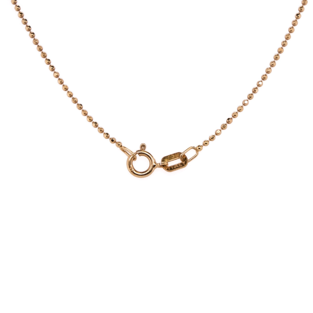 18k Sapphire & Diamond Necklace