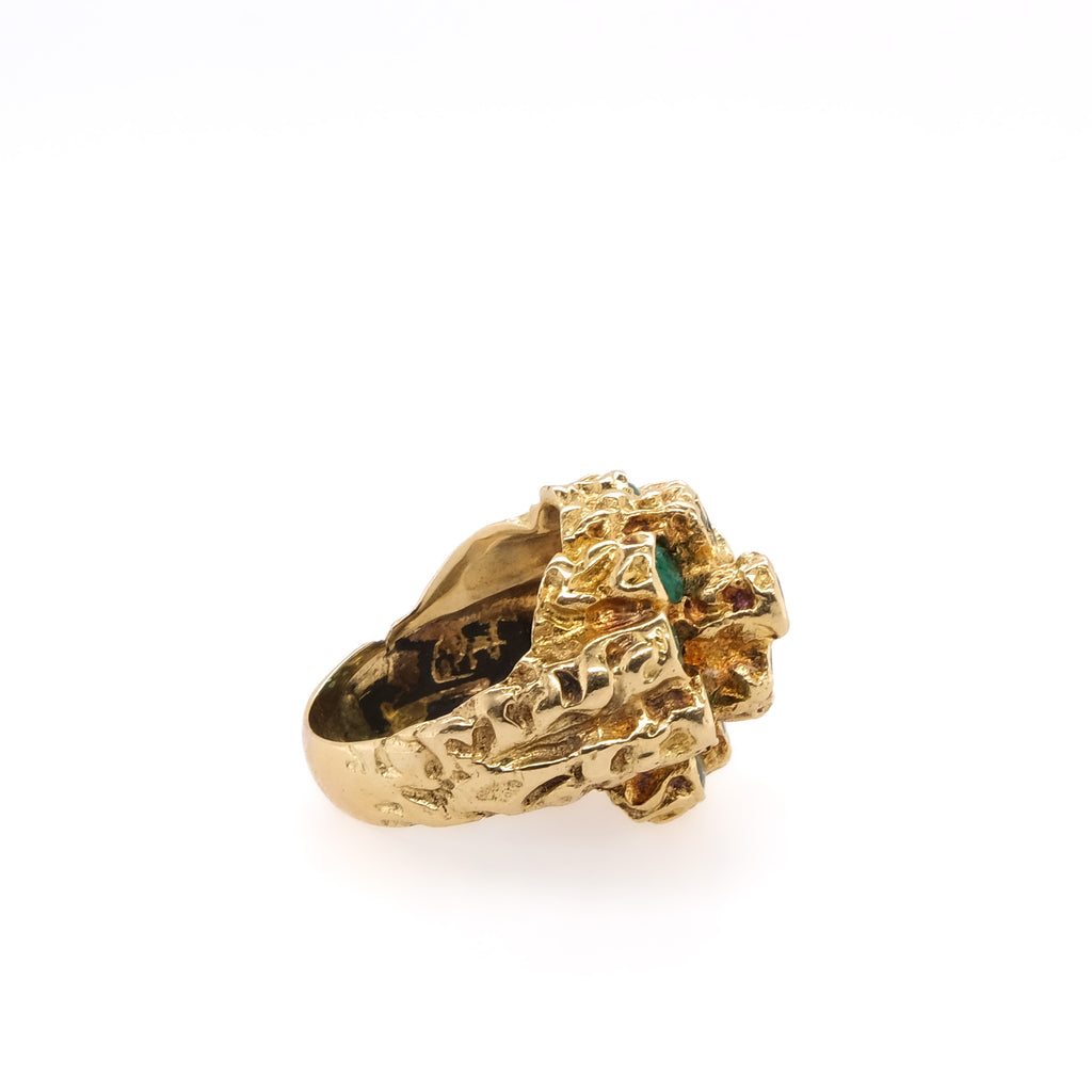 14k Emerald Ring