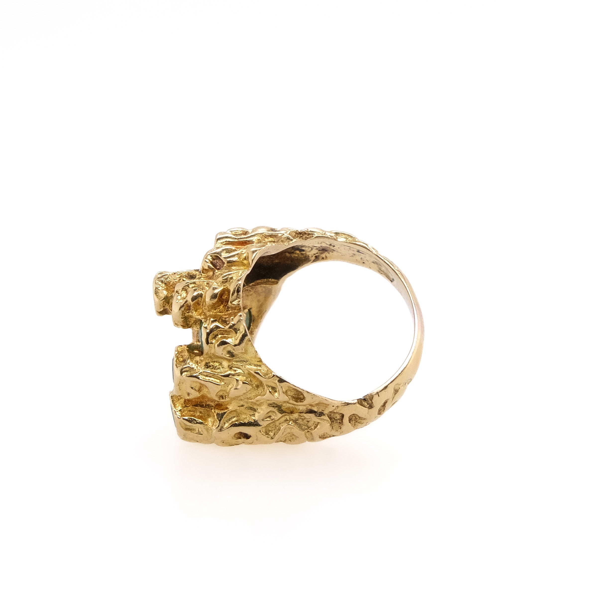 14k Emerald Ring