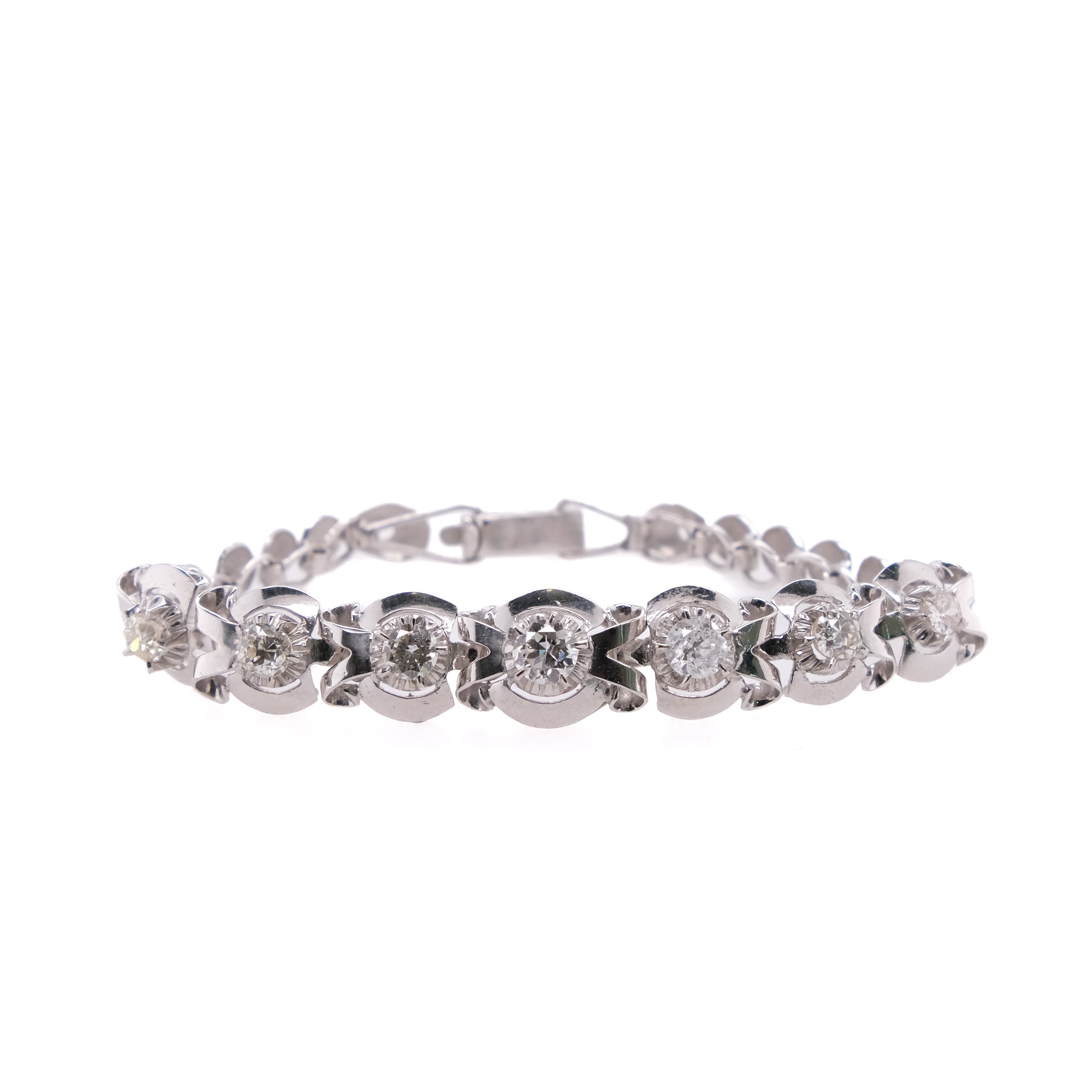 14k Diamond Bracelet