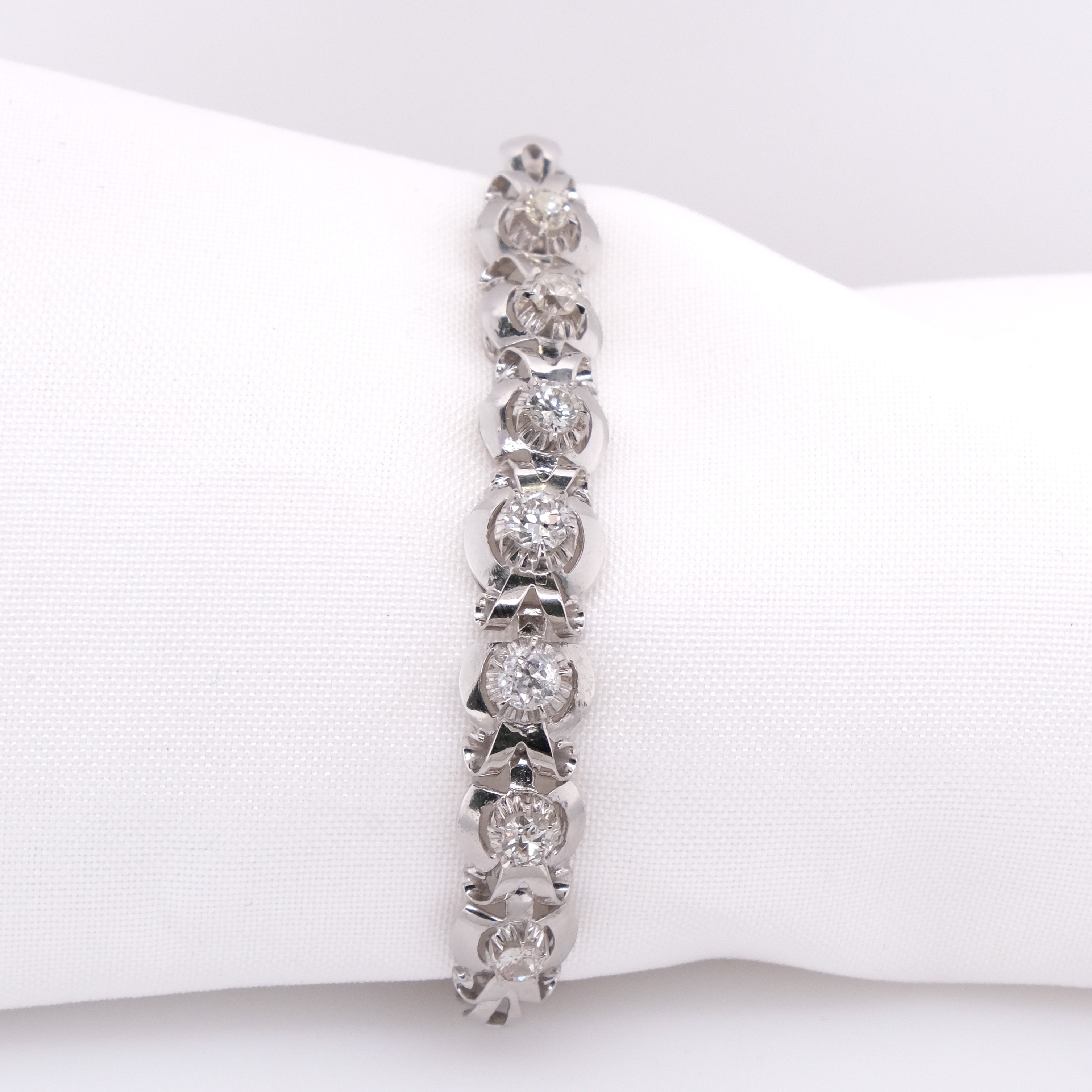 14k Diamond Bracelet