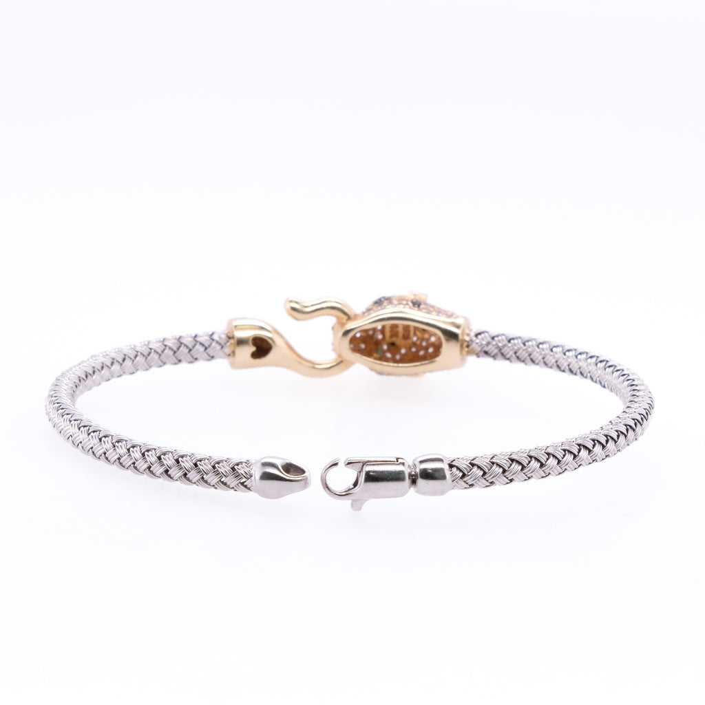 14k Effy Panther Bracelet