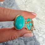 14k Turquoise Earrings