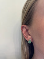 14k Jade Earrings