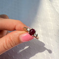 14k Ruby & Diamond Ring