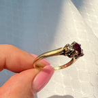 14k Ruby & Diamond Ring