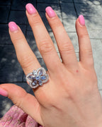 14k Tanzanite & Diamond Ring