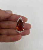 14k Citrine & Diamond Set