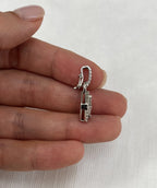 14k Diamond Pendant & Earrings