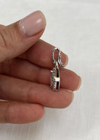 14k Diamond Pendant & Earrings