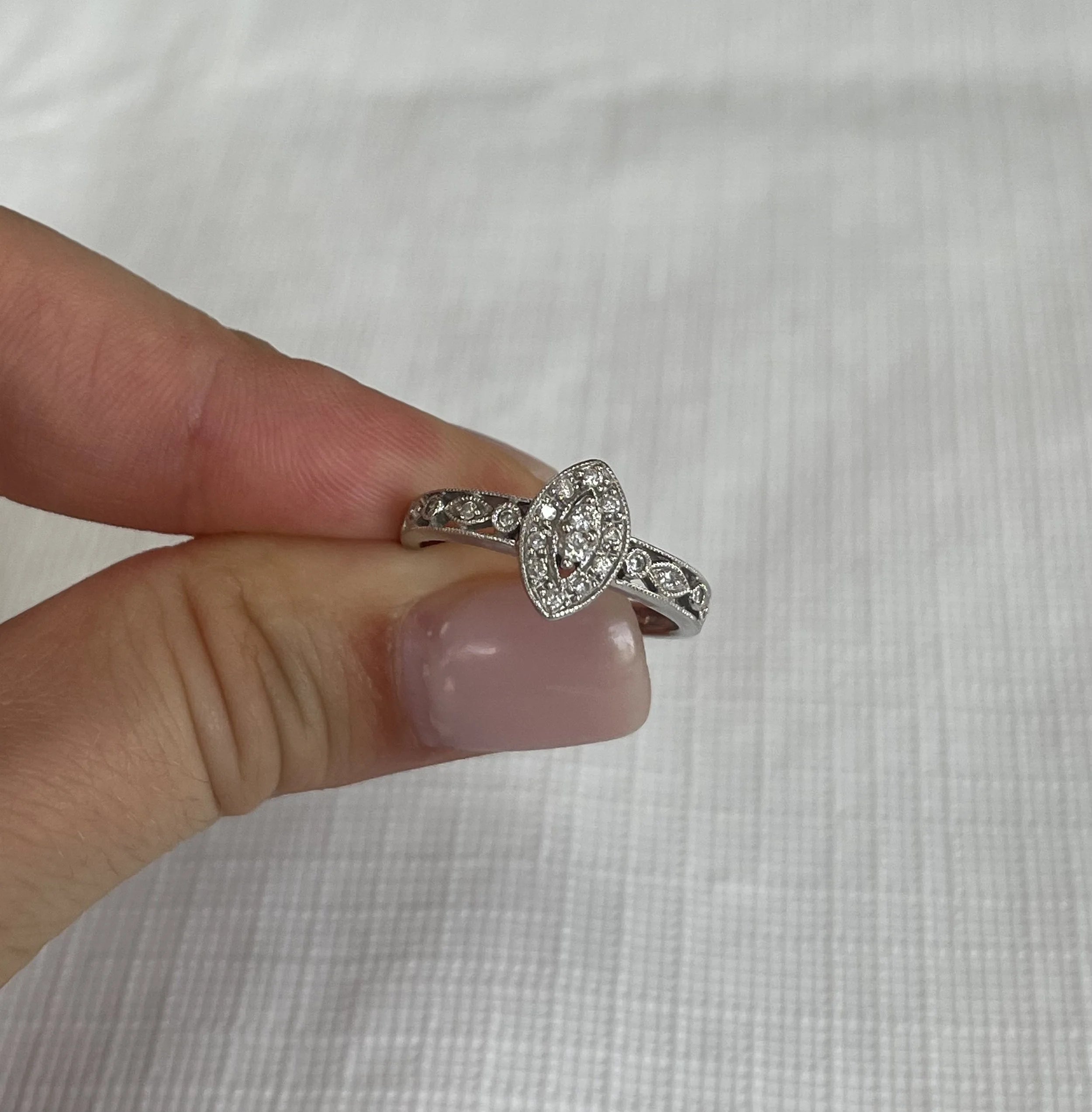 14k Diamond Ring