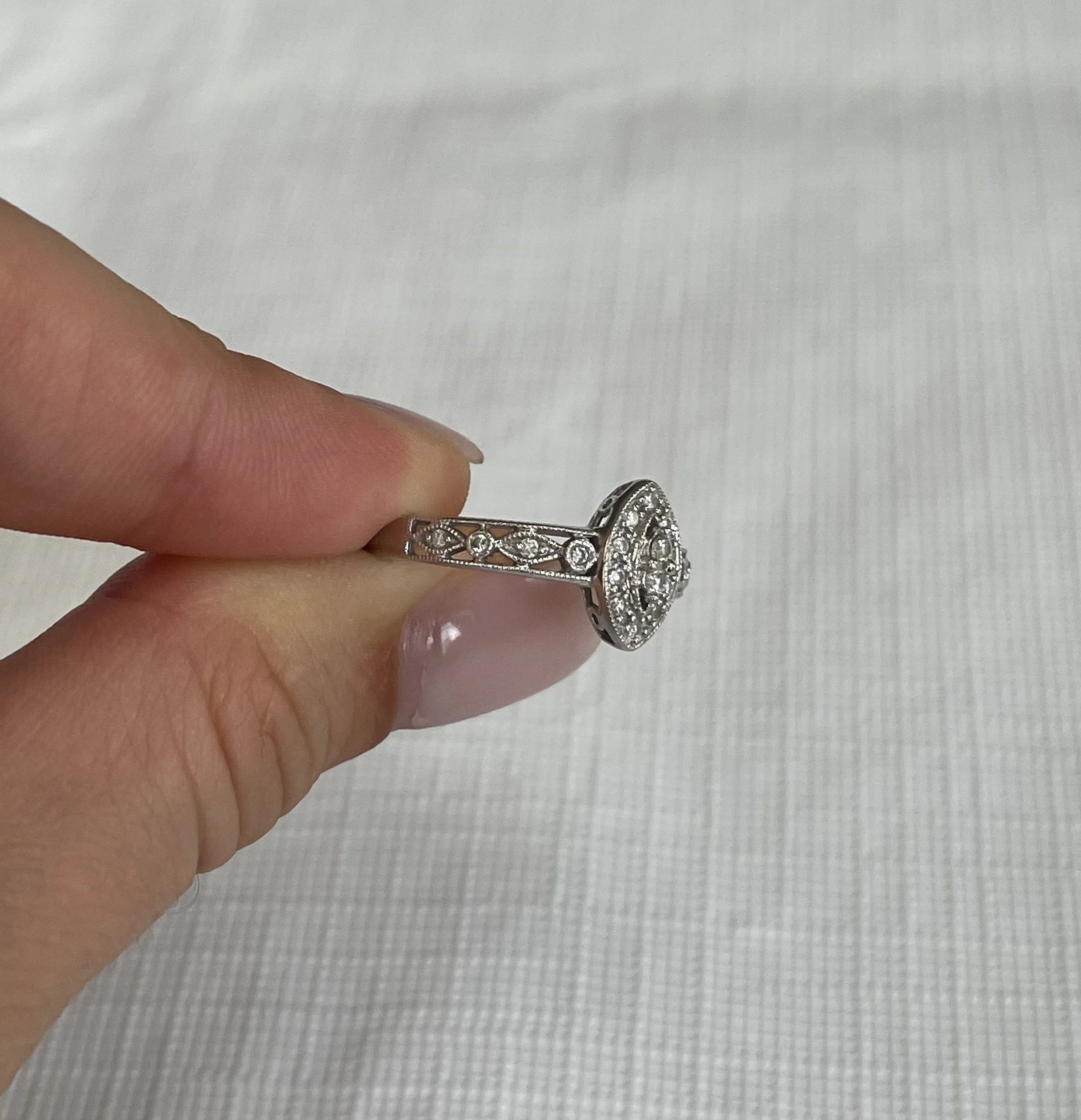 14k Diamond Ring
