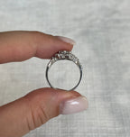 18k Diamond Cluster Ring