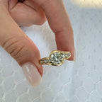 14k Diamond Ring
