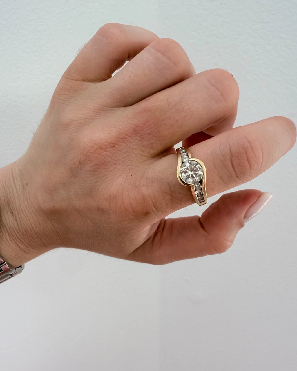 14k Diamond Ring