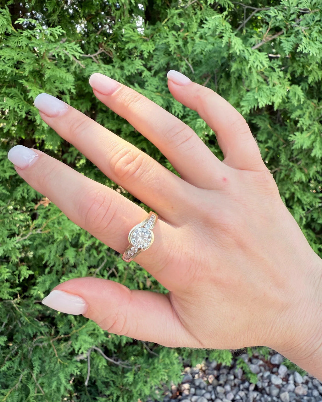 14k Diamond Ring