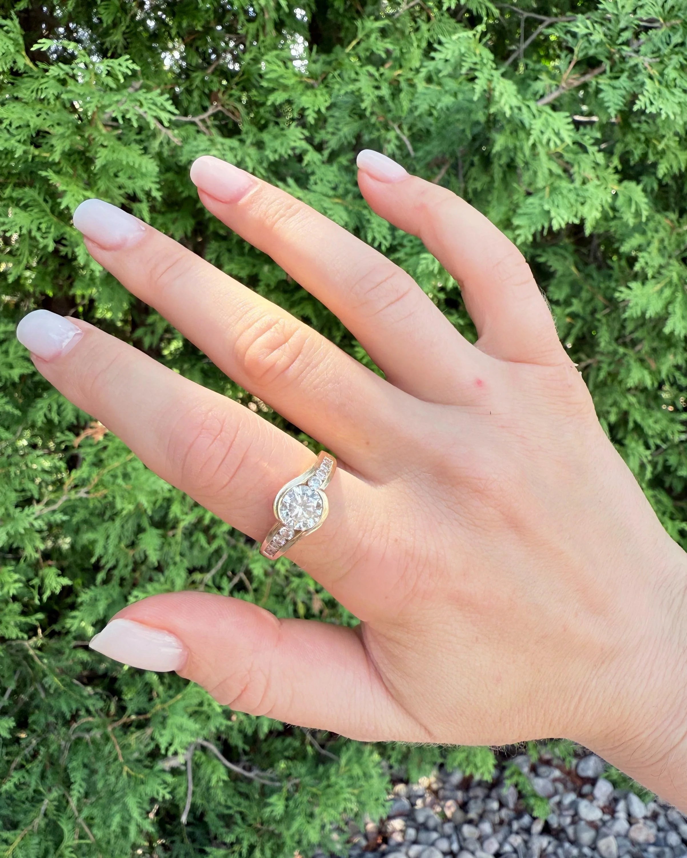 14k Diamond Ring