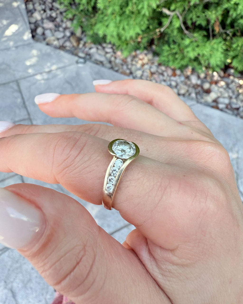 14k Diamond Ring