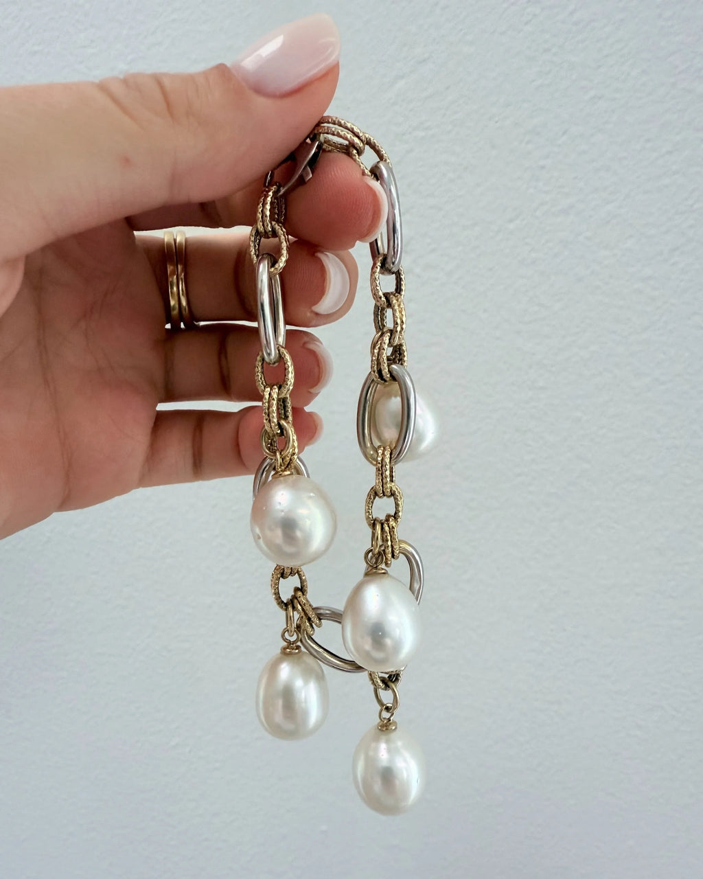 14k Pearl Bracelet