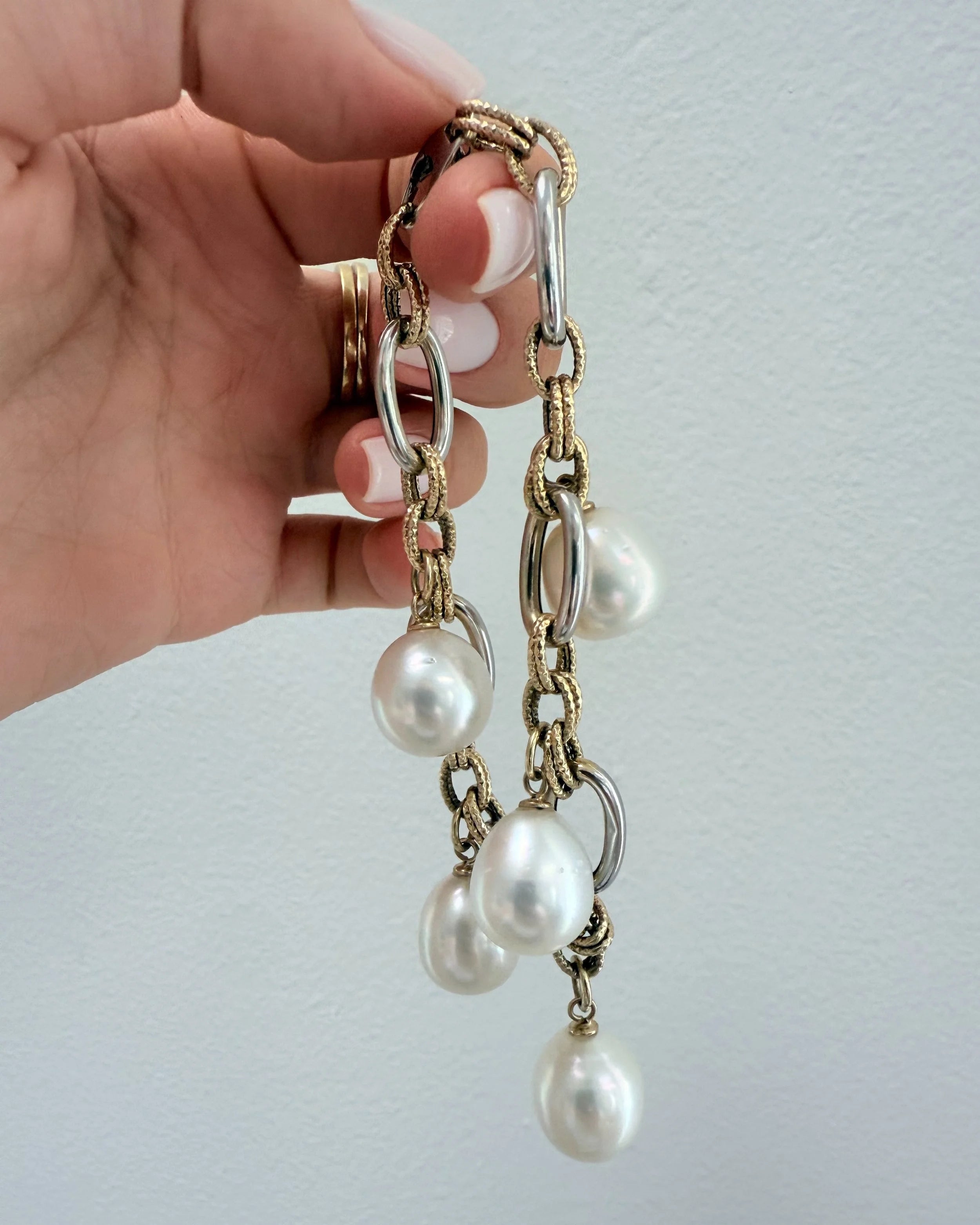 14k Pearl Bracelet