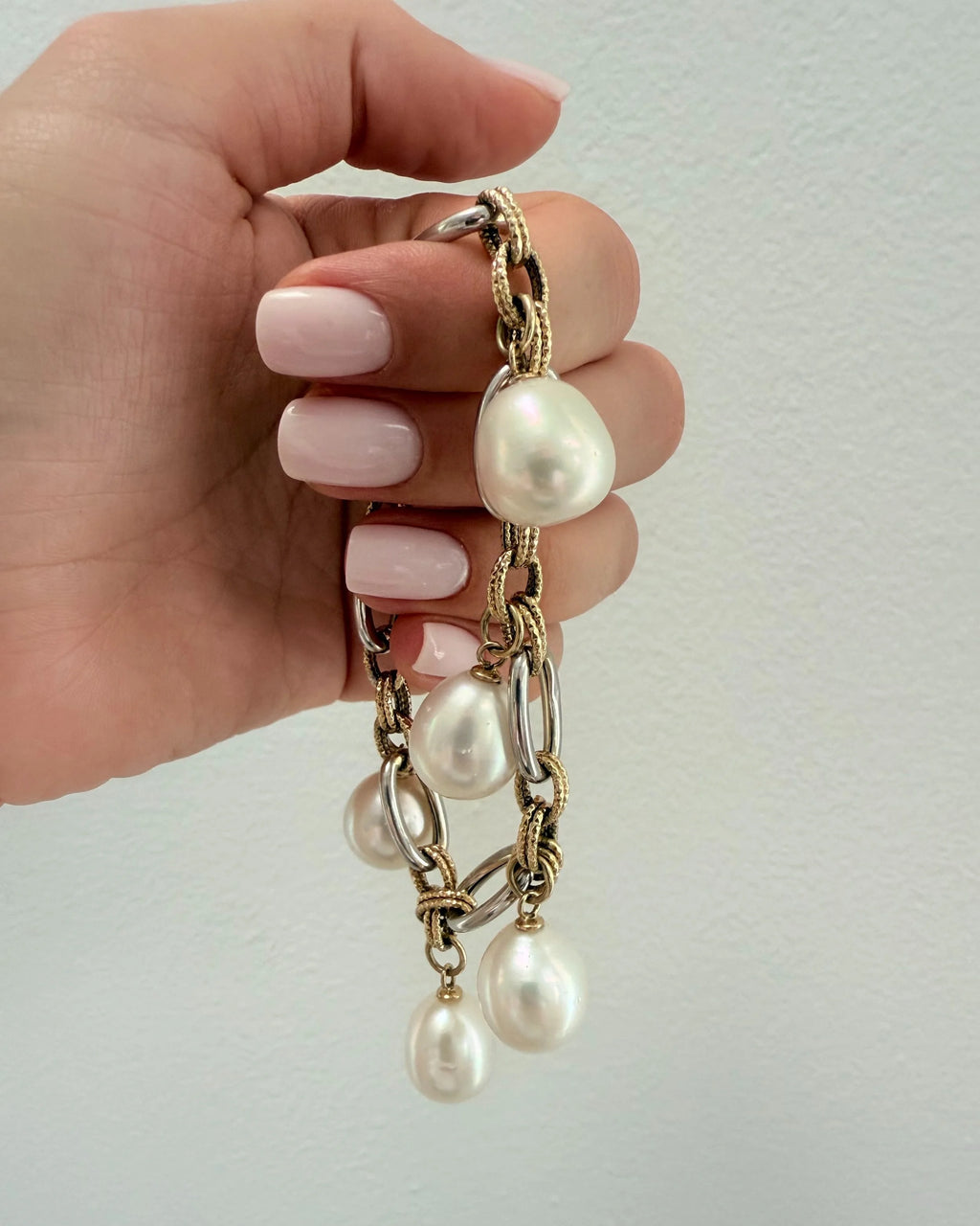 14k Pearl Bracelet