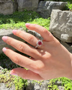 14k Ruby & Diamond Ring