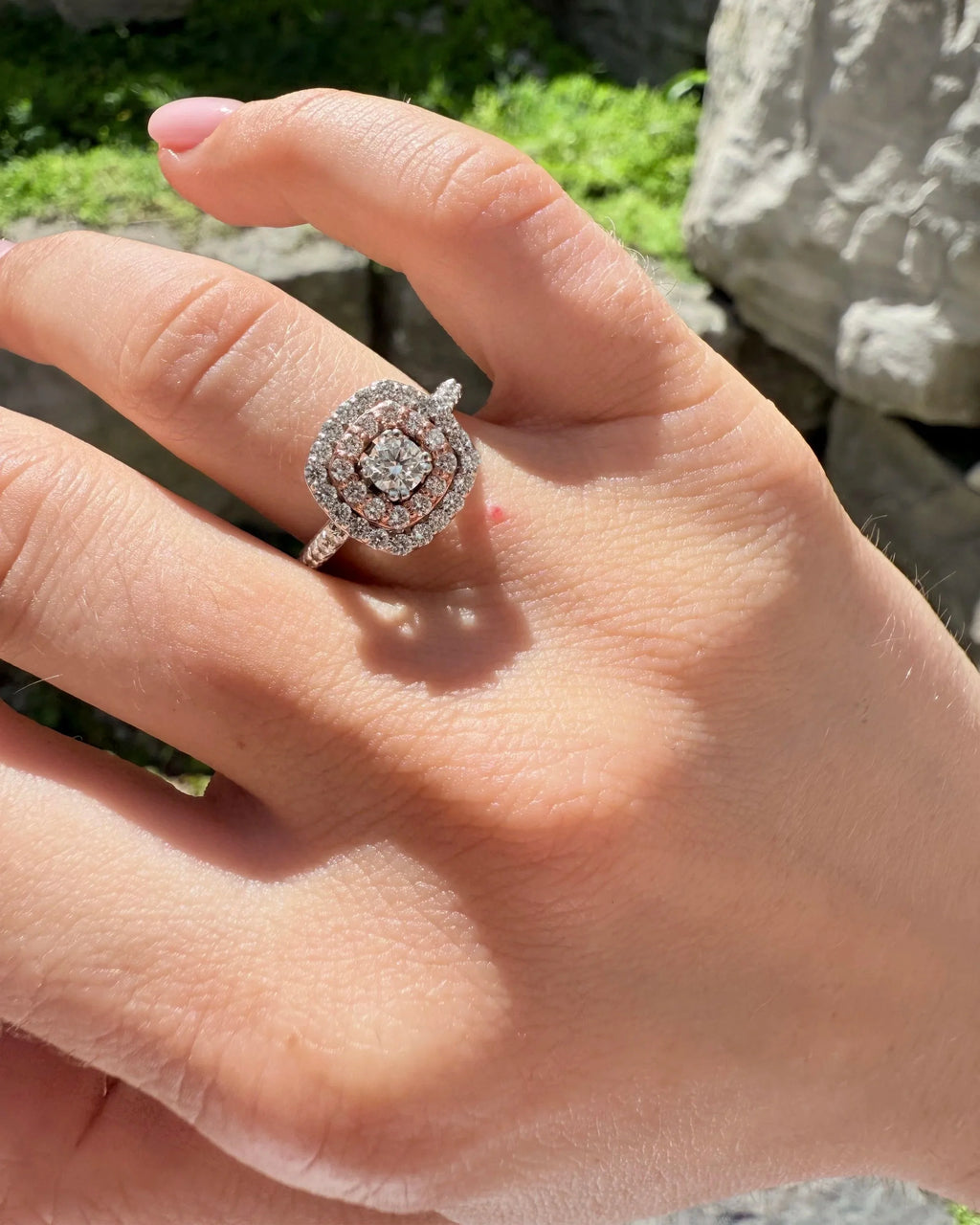 14k Diamond Ring
