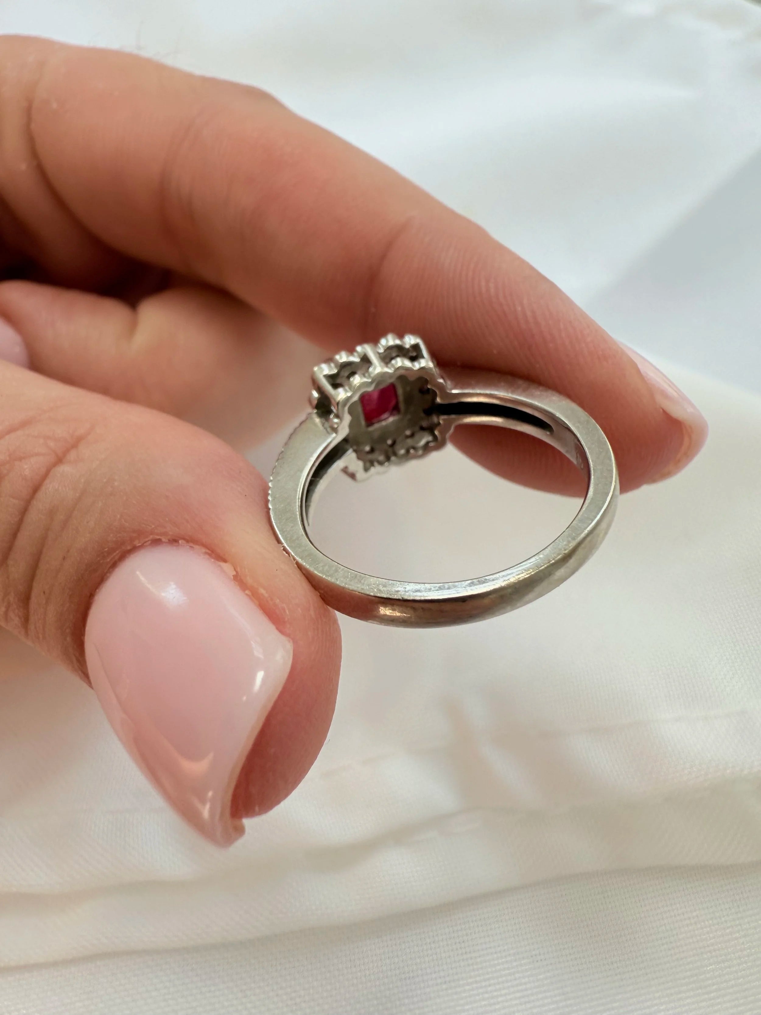 14k Ruby & Diamond Ring