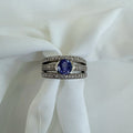 14k Tanzanite & Diamond Ring