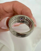 14k Tanzanite & Diamond Ring