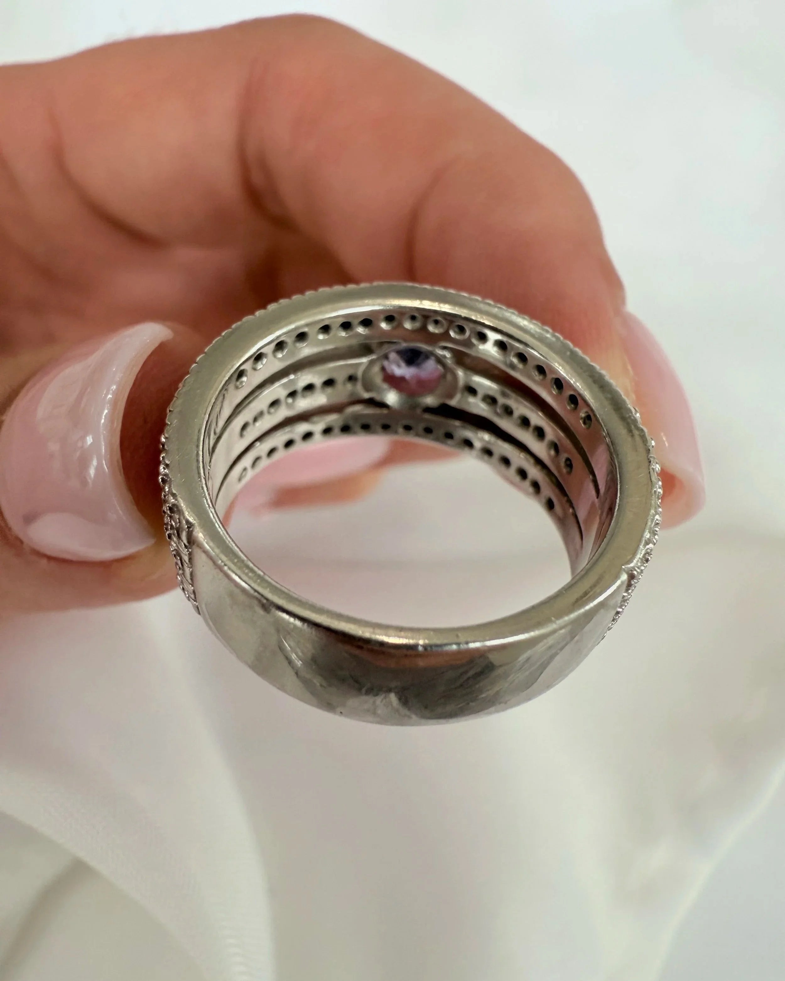 14k Tanzanite & Diamond Ring