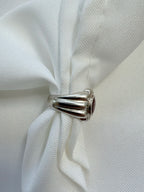 14k Garnet & Diamond Ring