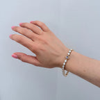 14k Opal & Tanzanite Bracelet