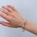 14k Opal & Tanzanite Bracelet