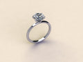 Solitaire Round Brilliant Ring