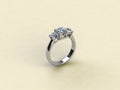 Brilliant Round Trilogy Ring