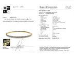 18k Diamond Bangle