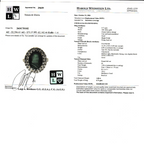 18k Emerald & Diamond Ring