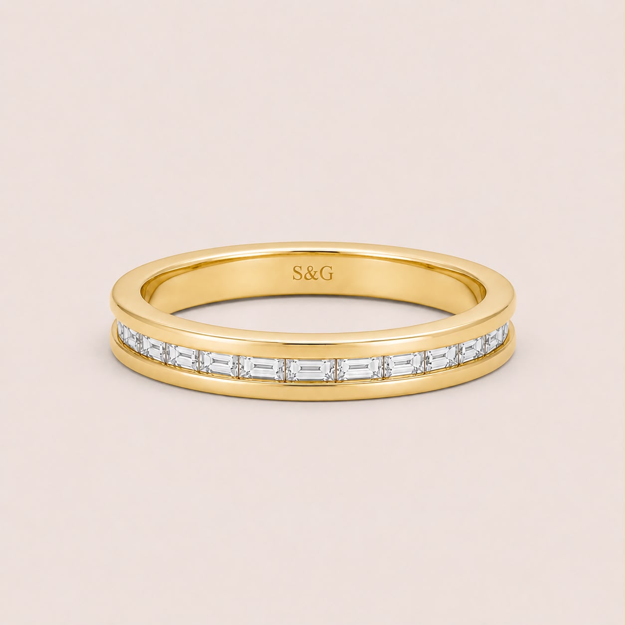 Mara Baguette Eternity Ring