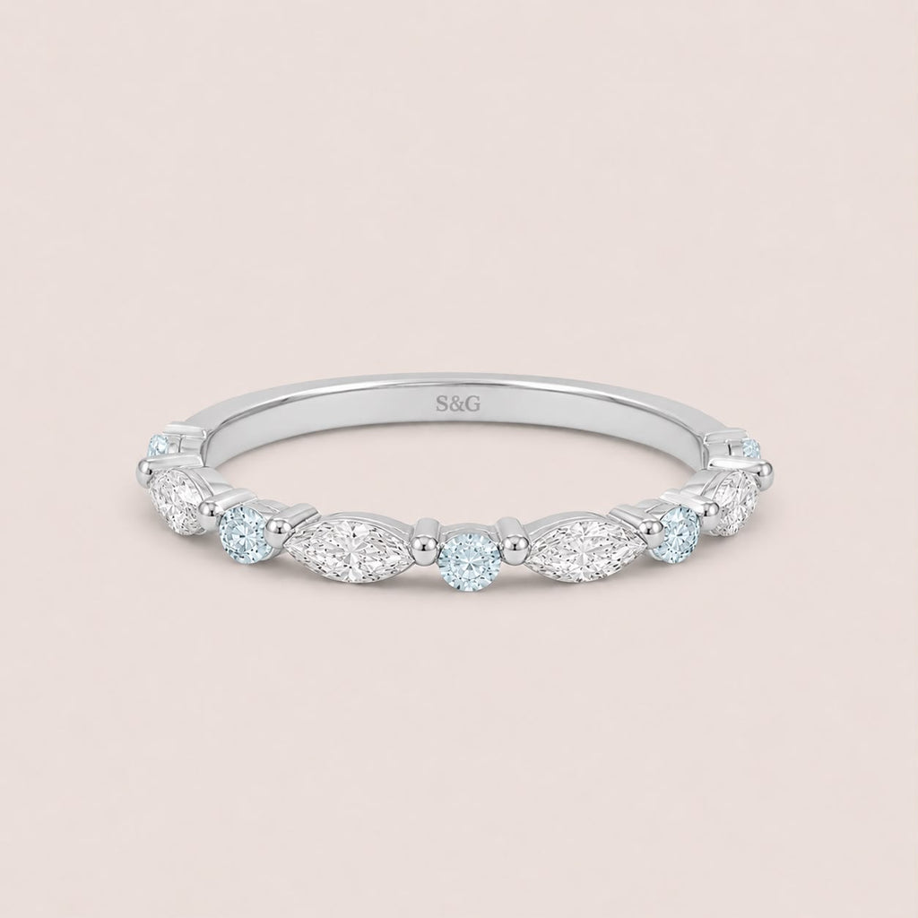 Valeska Marquise Pavé Ring