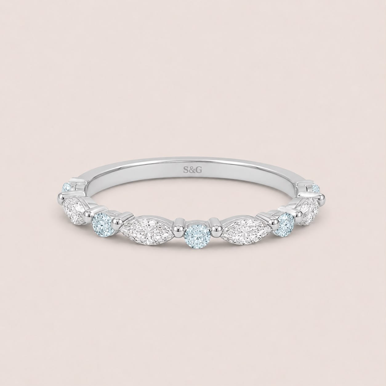 Valeska Marquise Pavé Ring