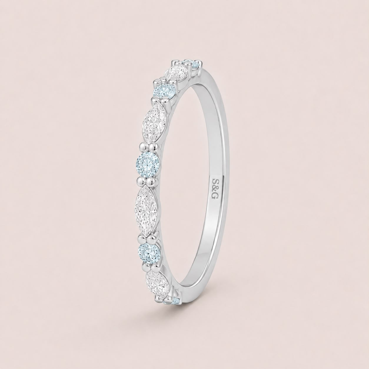 Valeska Marquise Pavé Ring