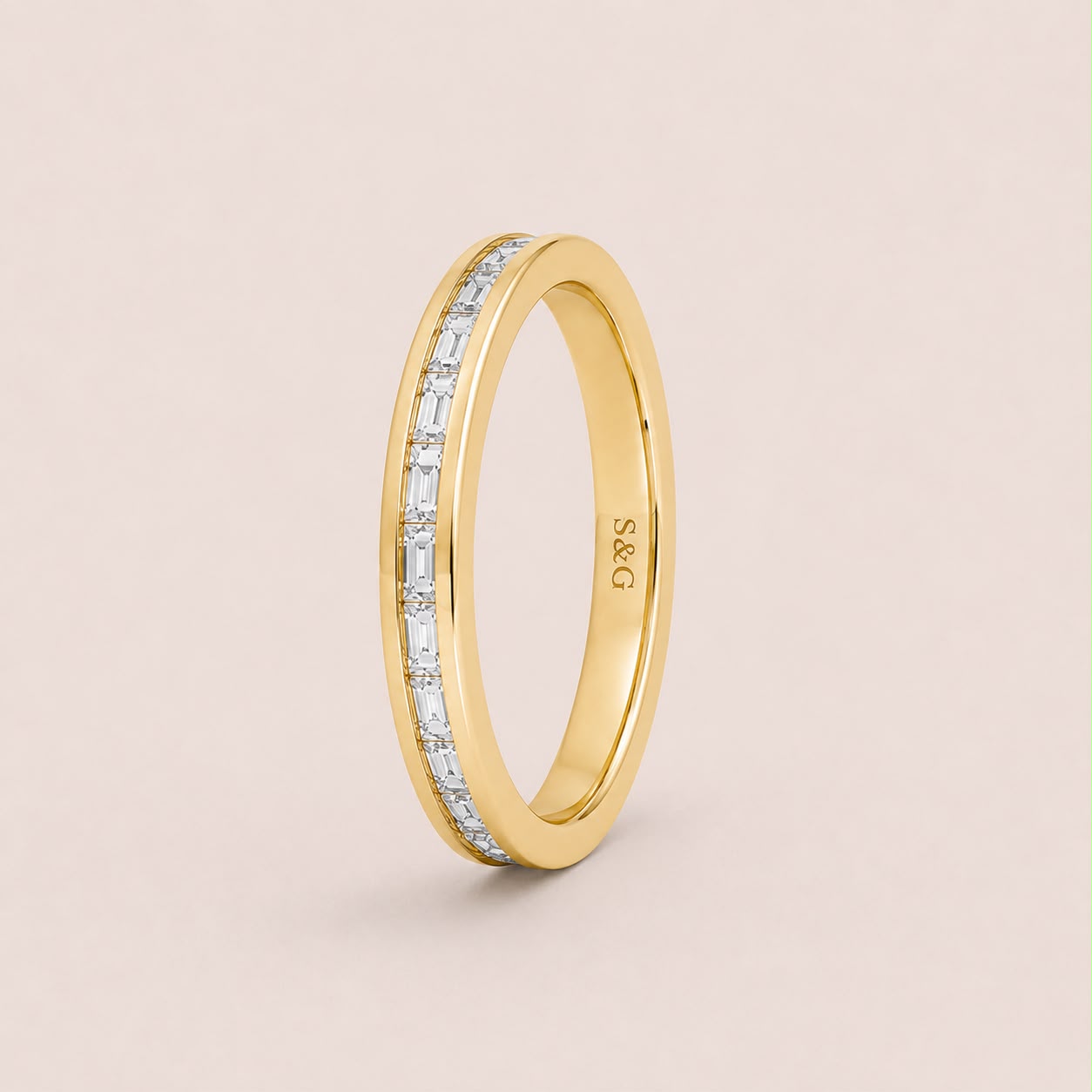 Mara Baguette Eternity Ring