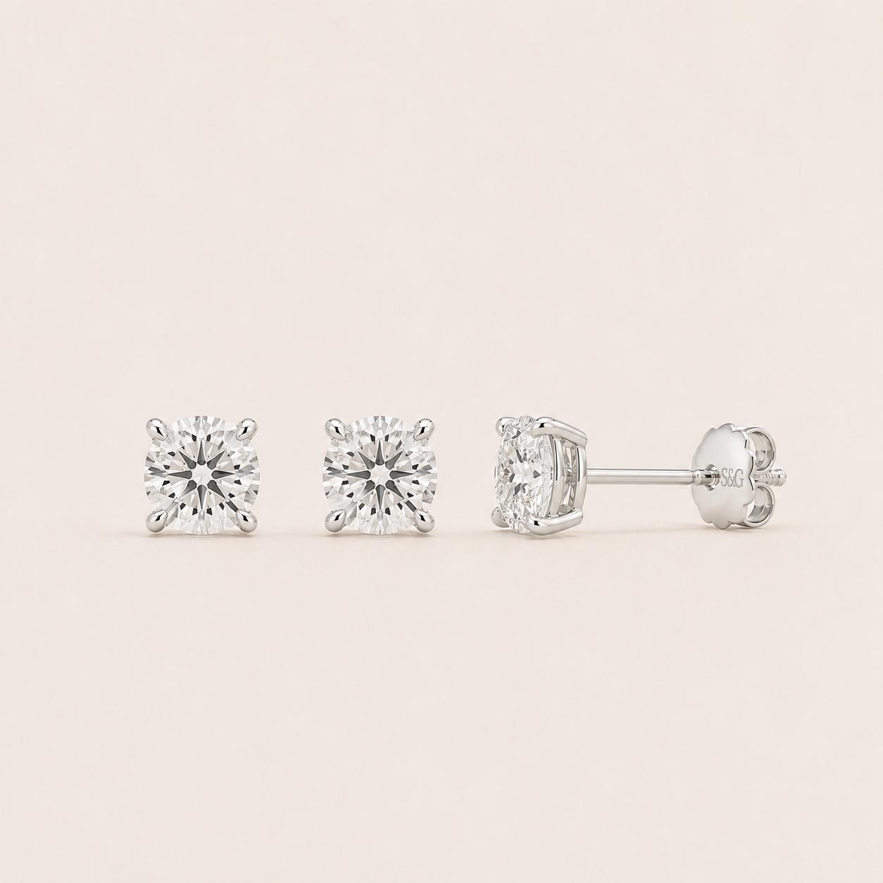 Ariela Diamond Studs