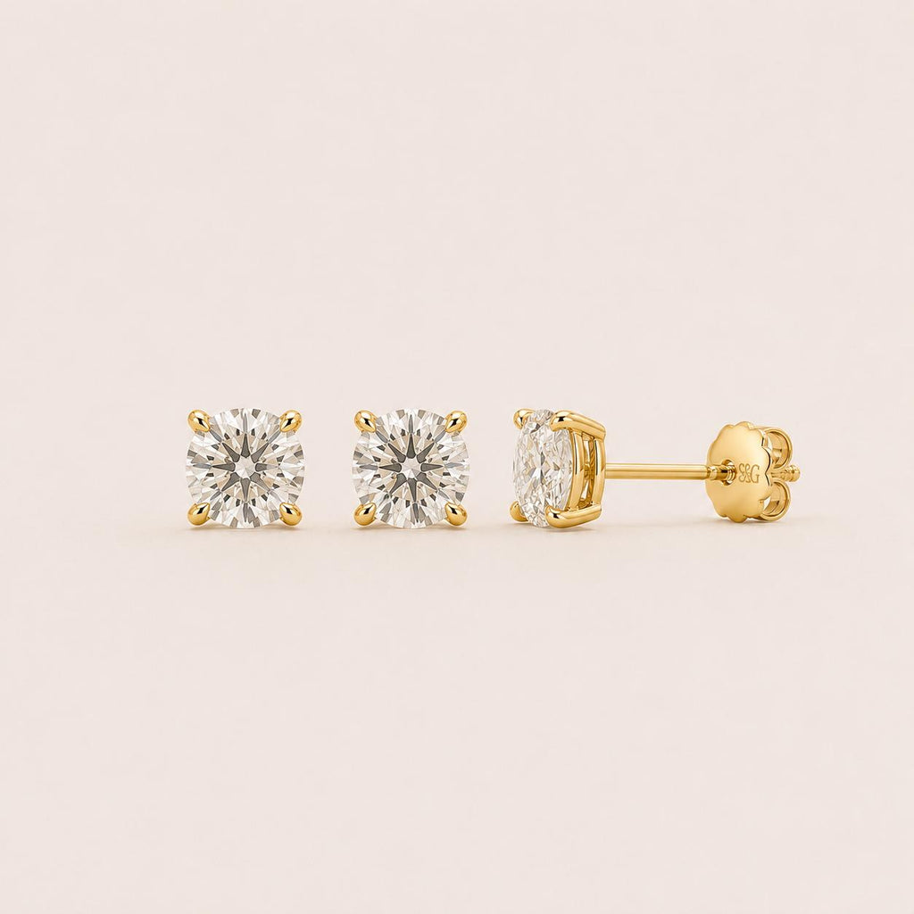 Ariela Diamond Studs