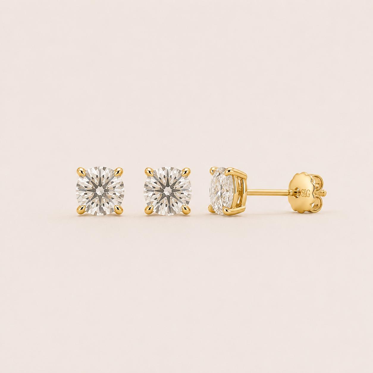 Ariela Diamond Studs