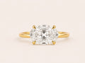 East West Oval Solitaire