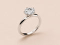 Solitaire Round Brilliant Ring