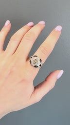 14k Fancy Coloured Diamond Ring